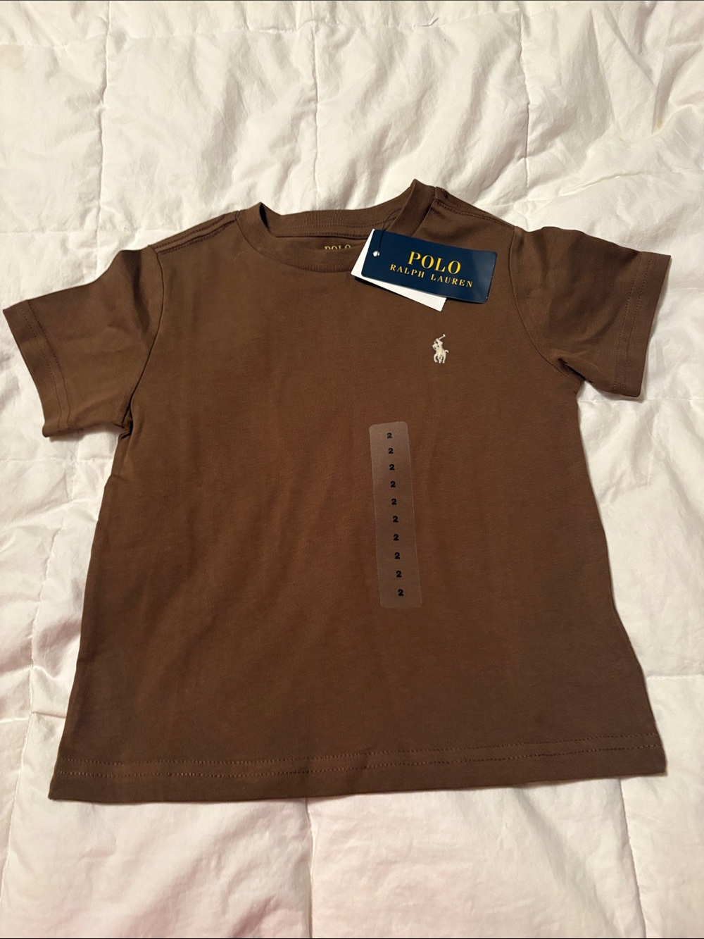 Polo Ralph Lauren Brown Logo Tee